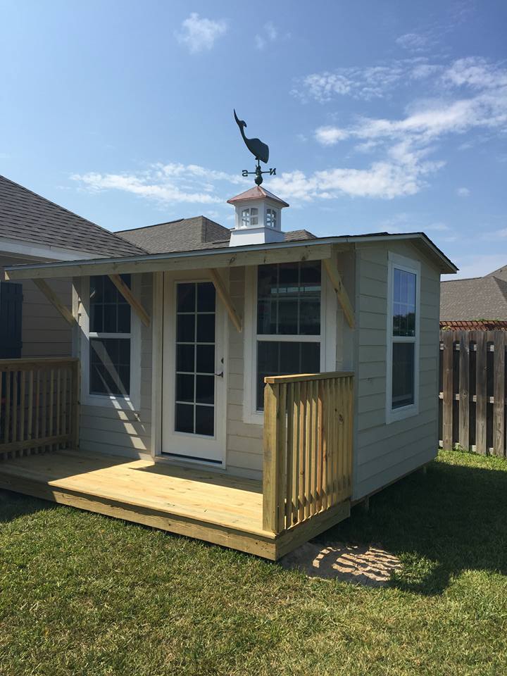 8X12 HARDY BOARD SHED WITH PORCH