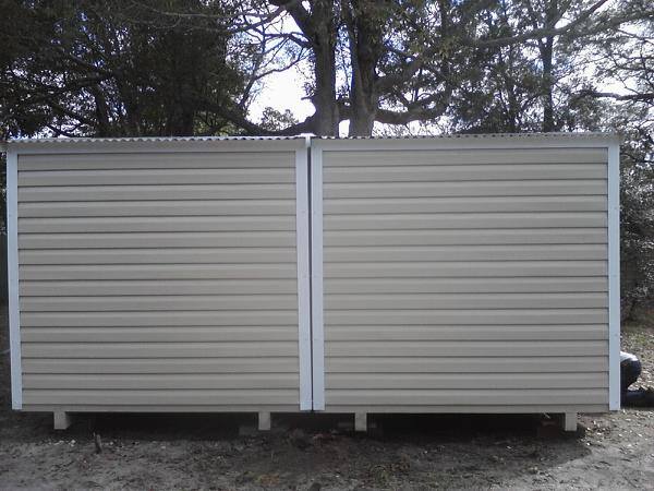 TWO 8X10 PORTABLES BACK TO BACK