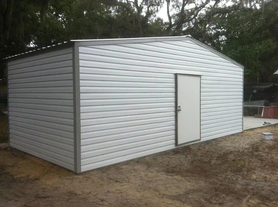12X24 ON CONCRETE SLAB