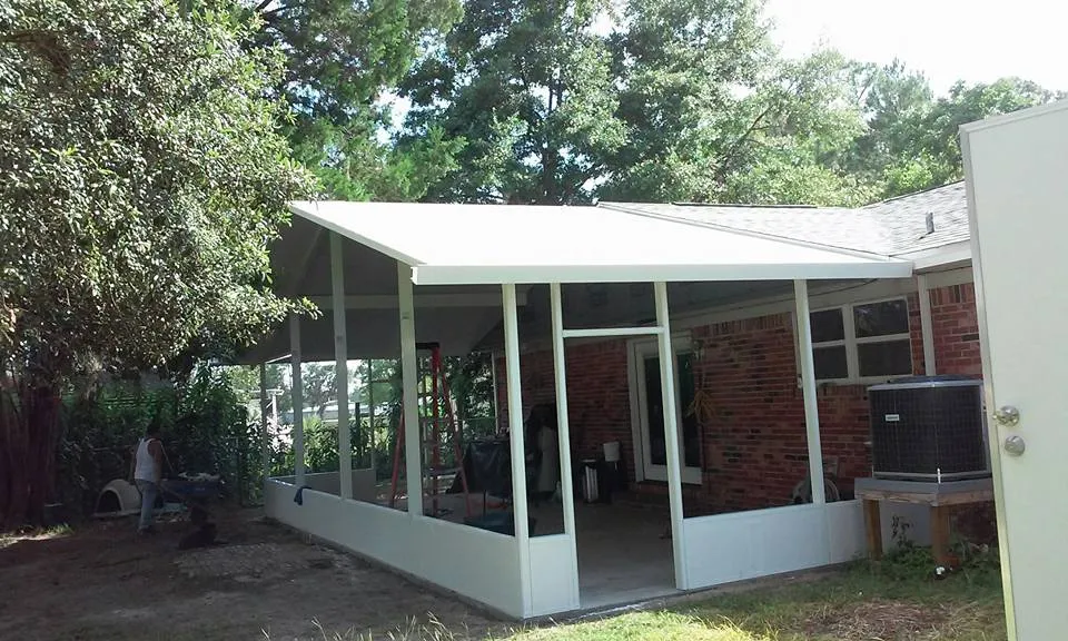 12X20 GABLE SCREEN ROOM