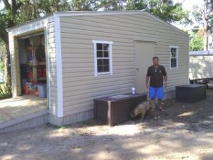 12x20x8 WITH ROLL DOOR