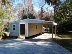 12X24 WITH 12X24 CARPORT