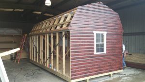 12X20 GAMBREL T RED