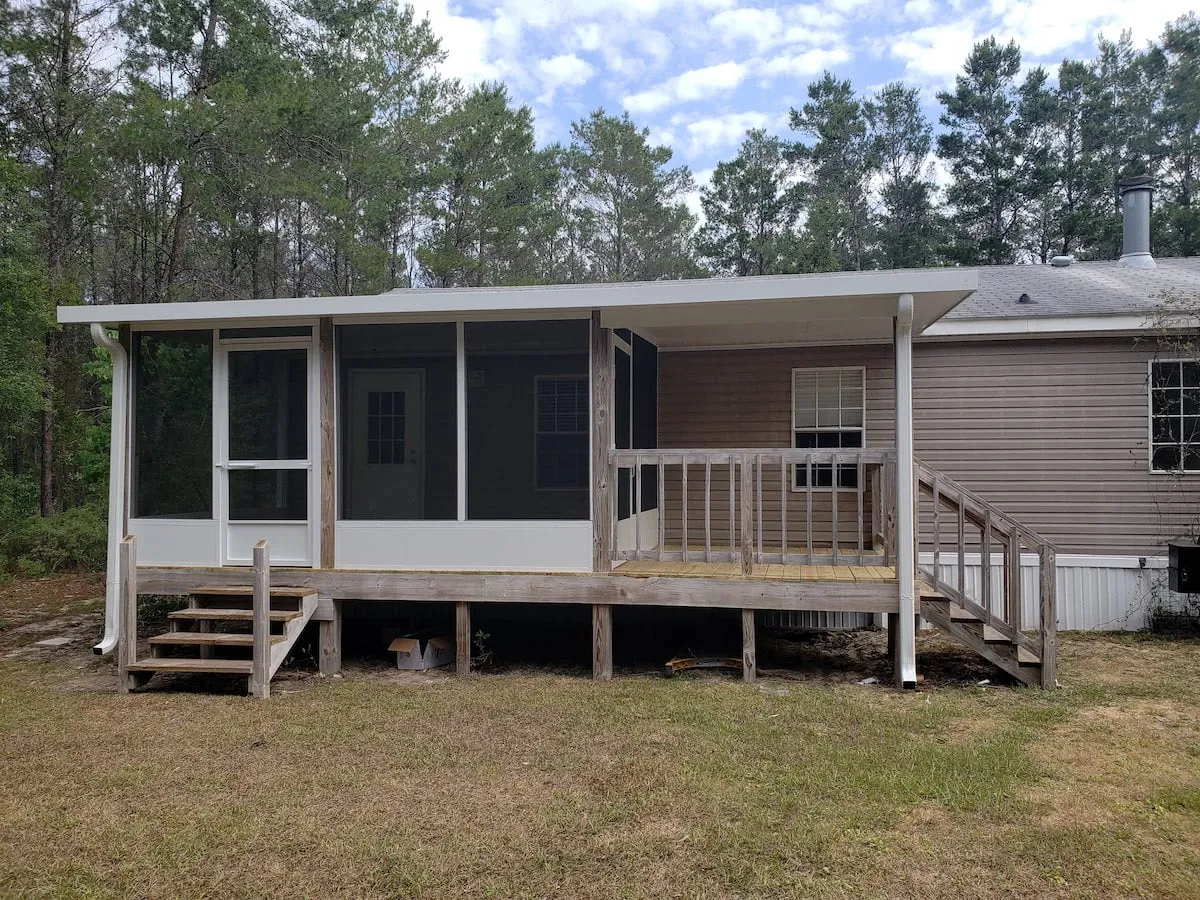 12X16 SCREEN PORCH