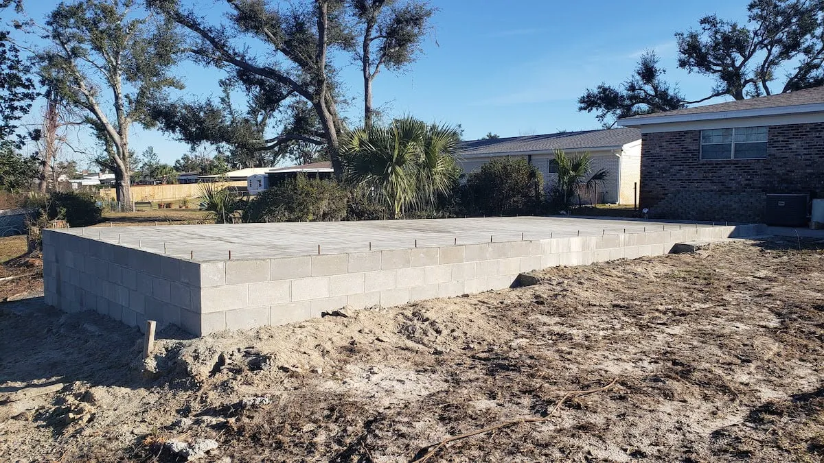 16X36 GARAGE SLAB
