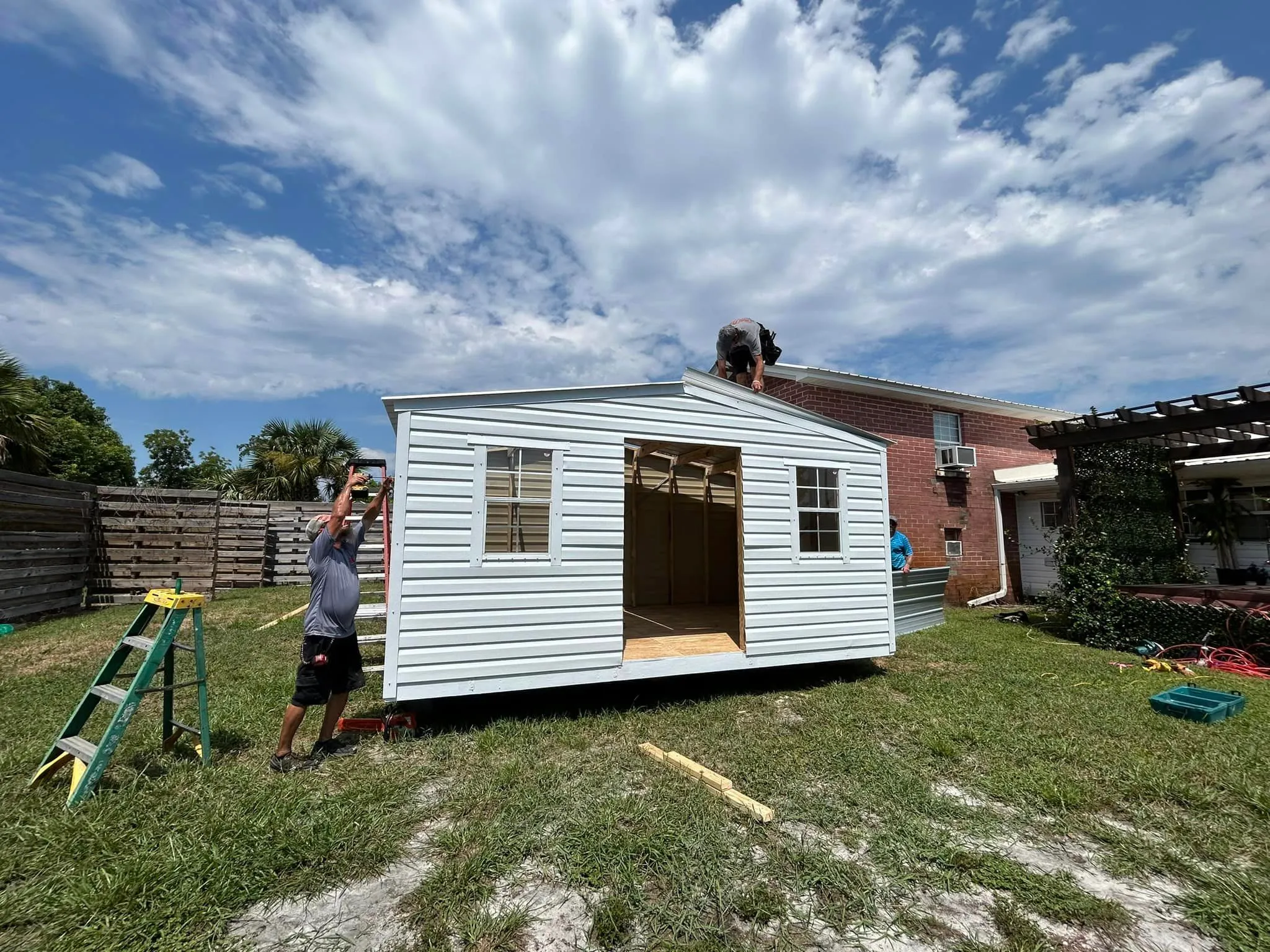 12X16 BUILDING BUILT ON SITE