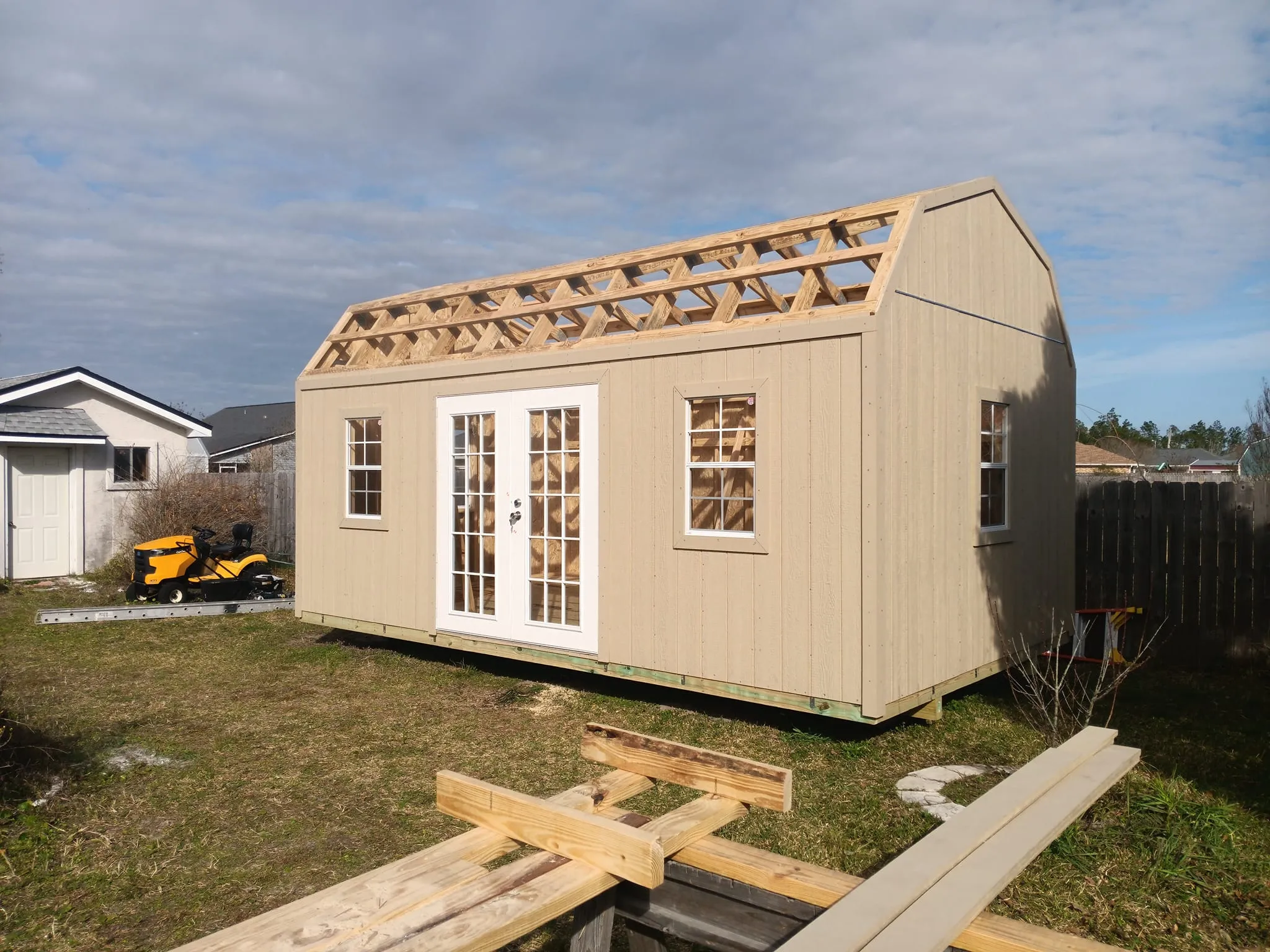 12X24 GAMBREL SHED