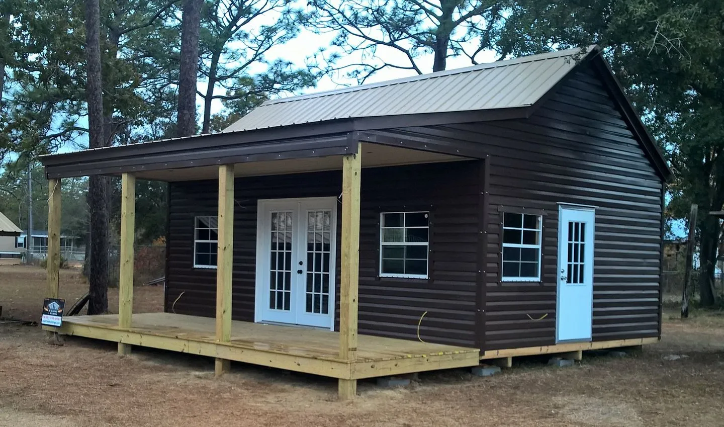 CABIN SHED 16X24