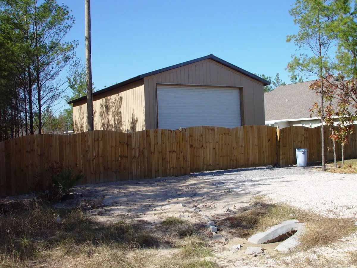 24x50x14 ENCLOSED POLE BARN