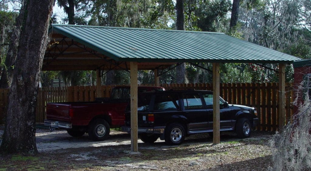 pole barn 24x24x8