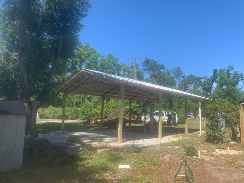 24X36X8 POLE BARN