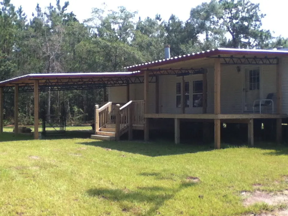 PORCH DECK AND CARPORT COMBO