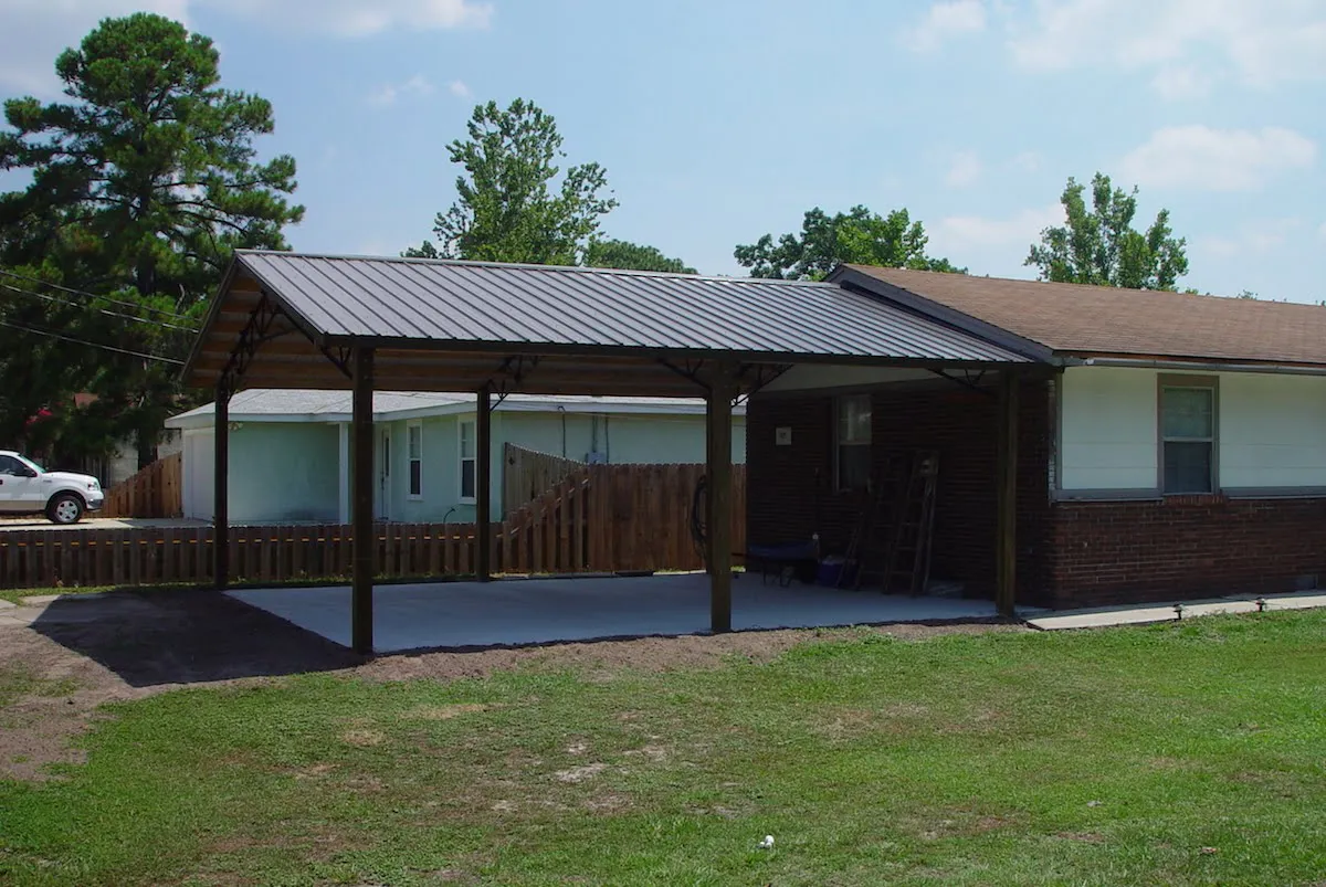24X24 CARPORT