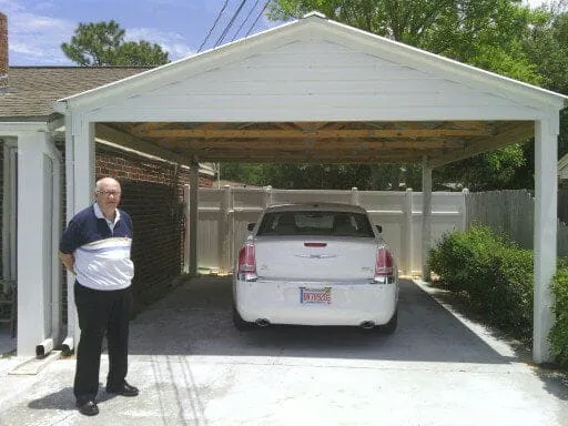 FREE STANDING CARPORT