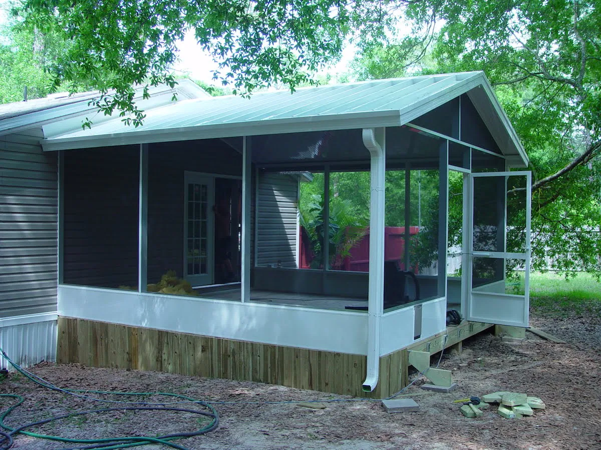 16X16 GABLE SCREEN ROOM