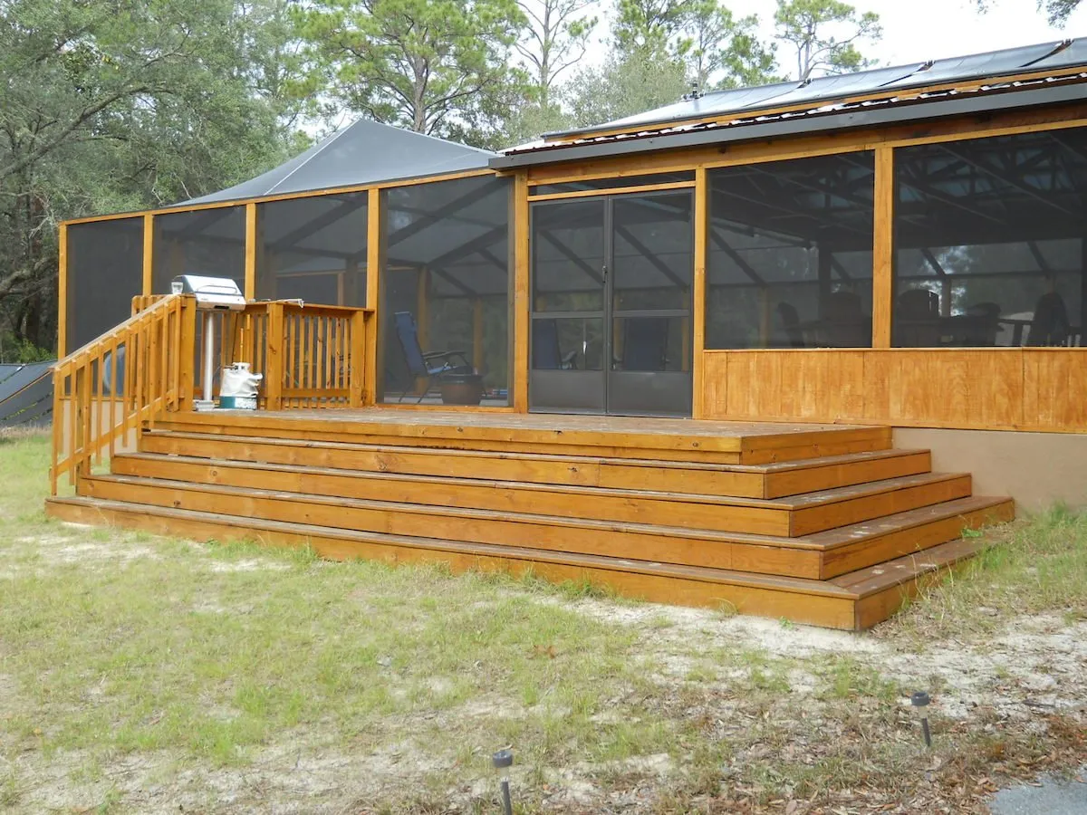 POOL ENCLOSURE