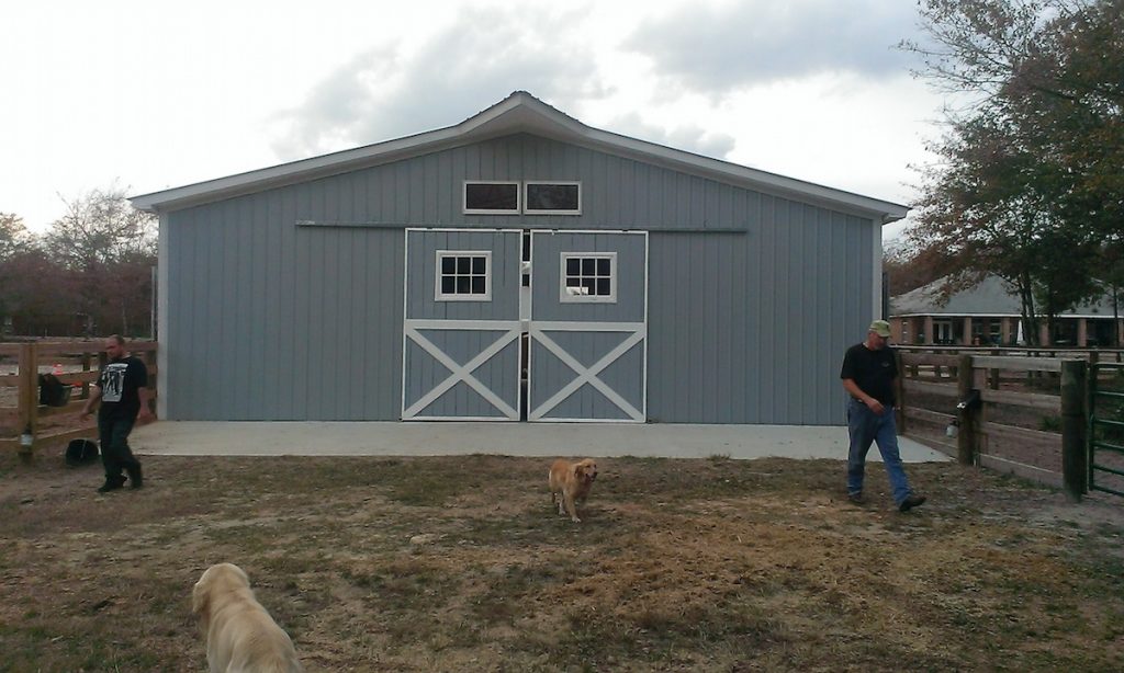 HORSE BARN