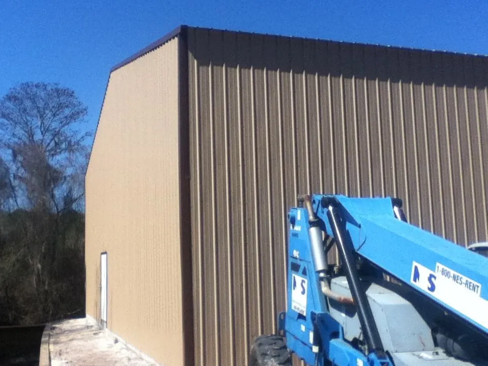 FINISHED GABLE WALL