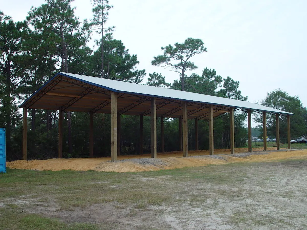 40X96 OPEN POLE BARN