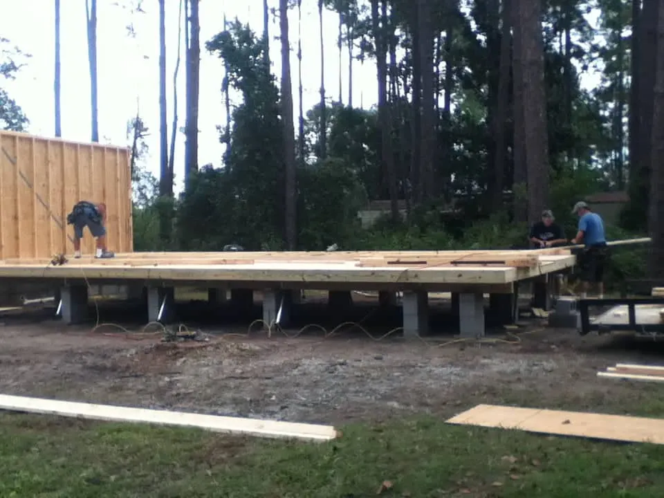 FRAMING COTTAGE WALLS