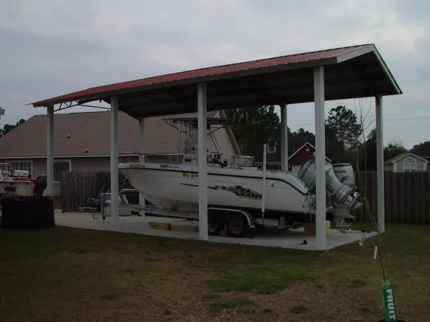 14X30 BOAT COVER