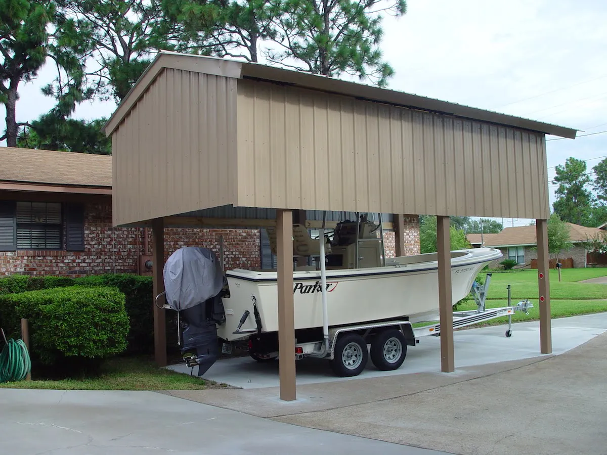 14X24 BOAT COVER